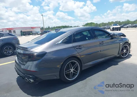 2018 Honda Accord Sport 2.0T из США, поврежденный, VIN 1HGCV2E3XJA044677